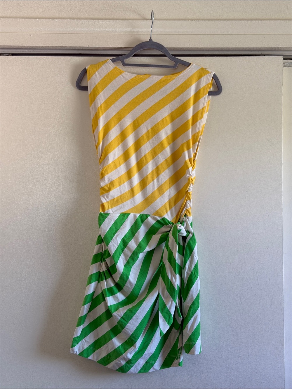 Anthropologie Daily Practice Striped Wrapped Dress